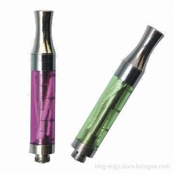 Colored 500 Puffs 1.2mL Capacity Value Clearomizers with 1.8/2.4/2.8 Ohms Resistance